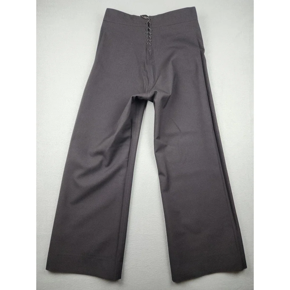 US Navy Sailer Cracker Jack Pants Mens 32R Dress Uniform Wide Leg 13 Button